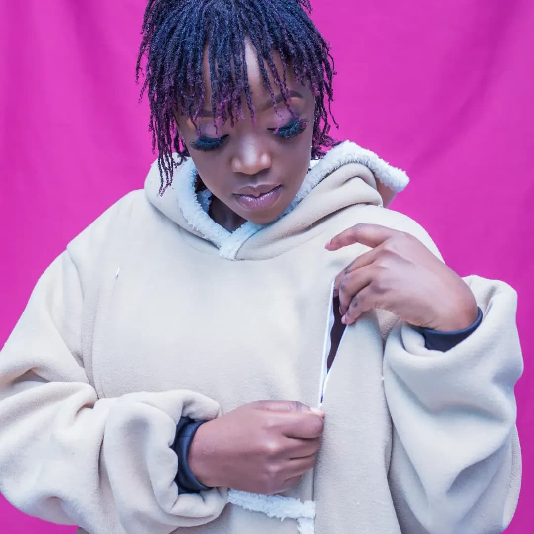 Breast Feeding Hoodie Blankie